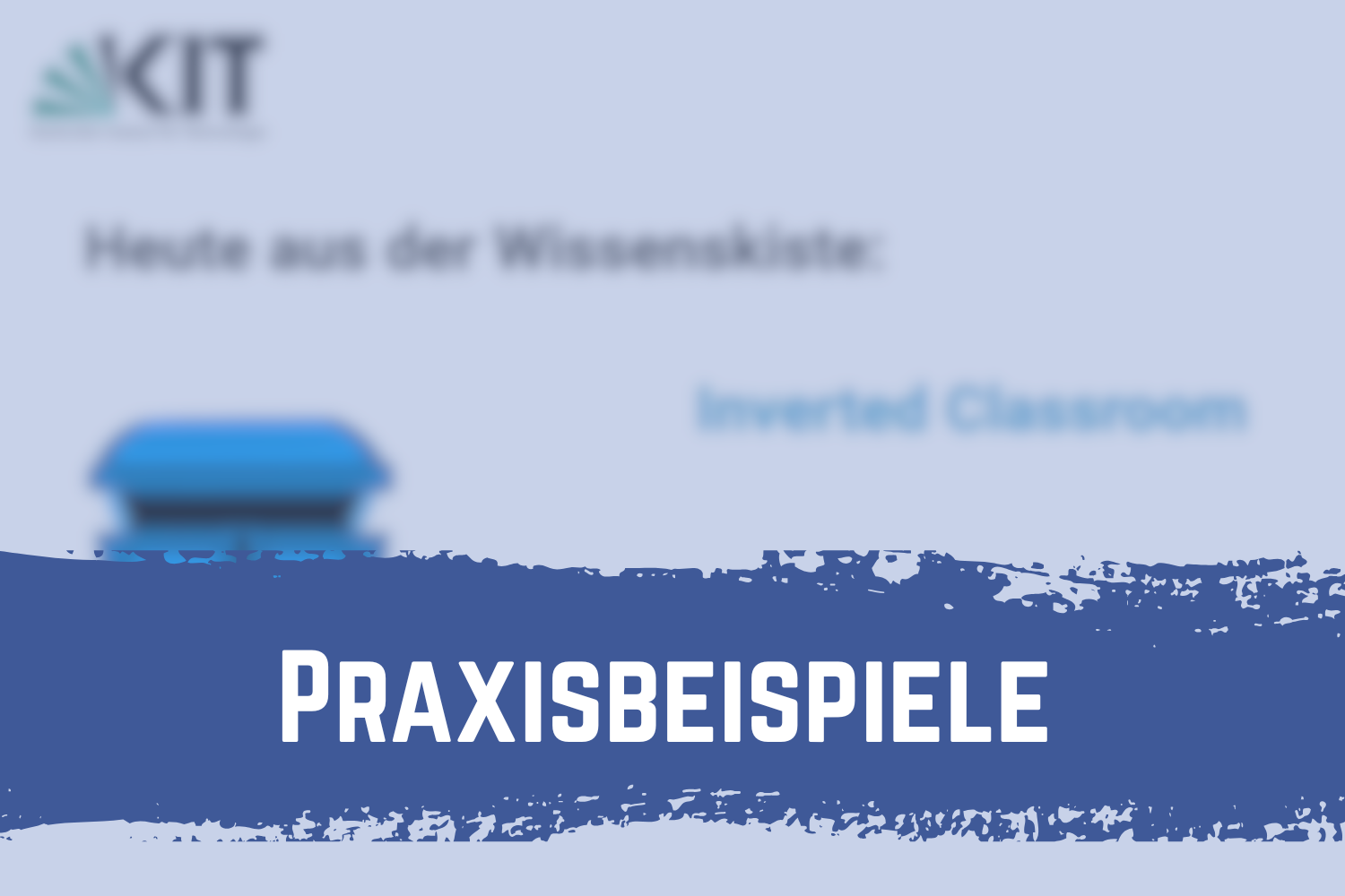 The inverted classroom is a good way to increase learning effectiveness. In the Infobreak, Mr. John (KIT) explains how a course was successfully implemented in the inverted classroom at his institute.